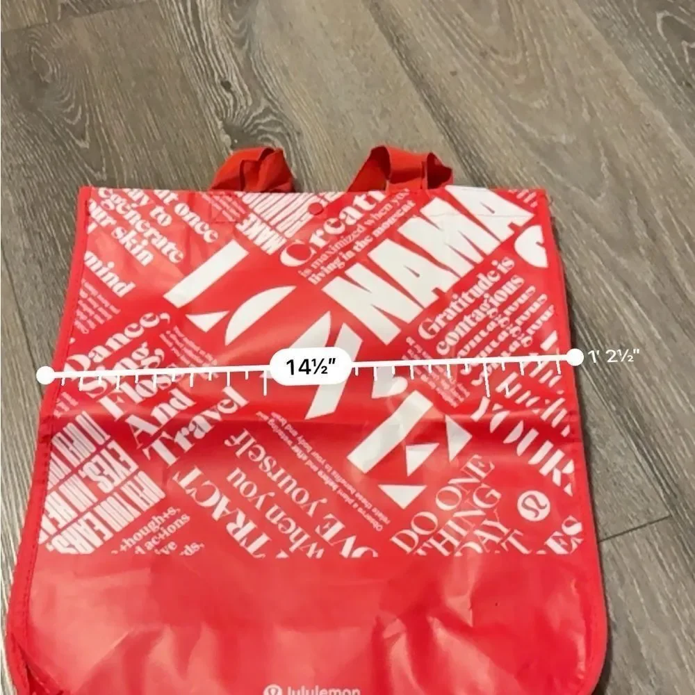 lululemon athletica Red Travel Bag